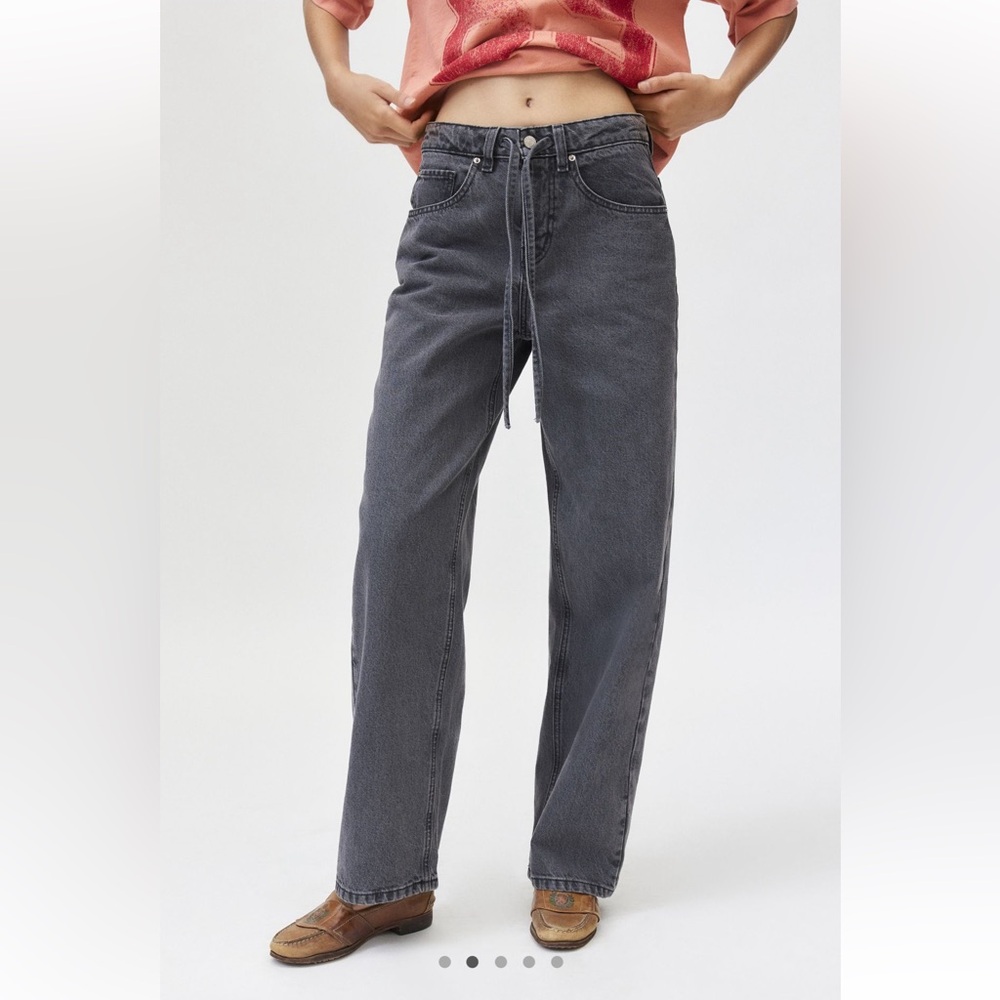 BDG Women's Gray Flare Jeans